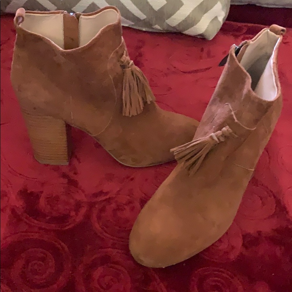 French Connection Tassle Bootie